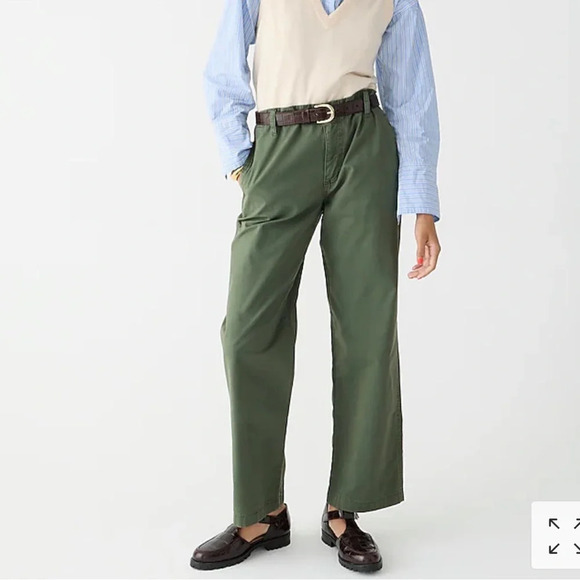 J. Crew Pants - J.CREW SAGE GREEN SAILOR HERITAGE CHINO PANT